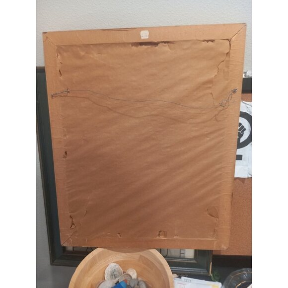 Jesus Painting Richard Hook Framed Numbered Print1969 CPH 38-1572 printed in USA - Picture 8 of 9